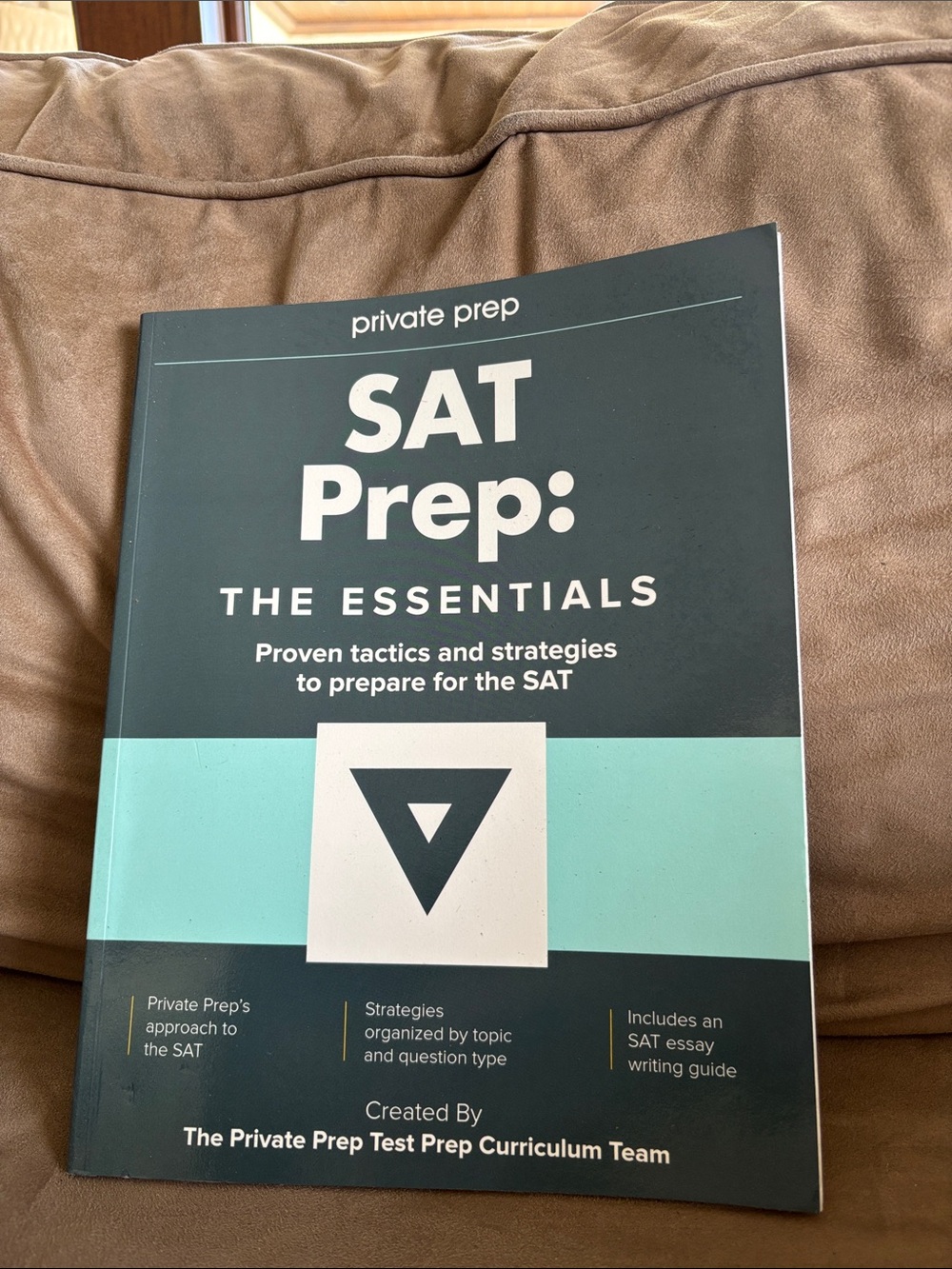 Private Prep SAT Prep: The Essentials - Teal & Black Cover